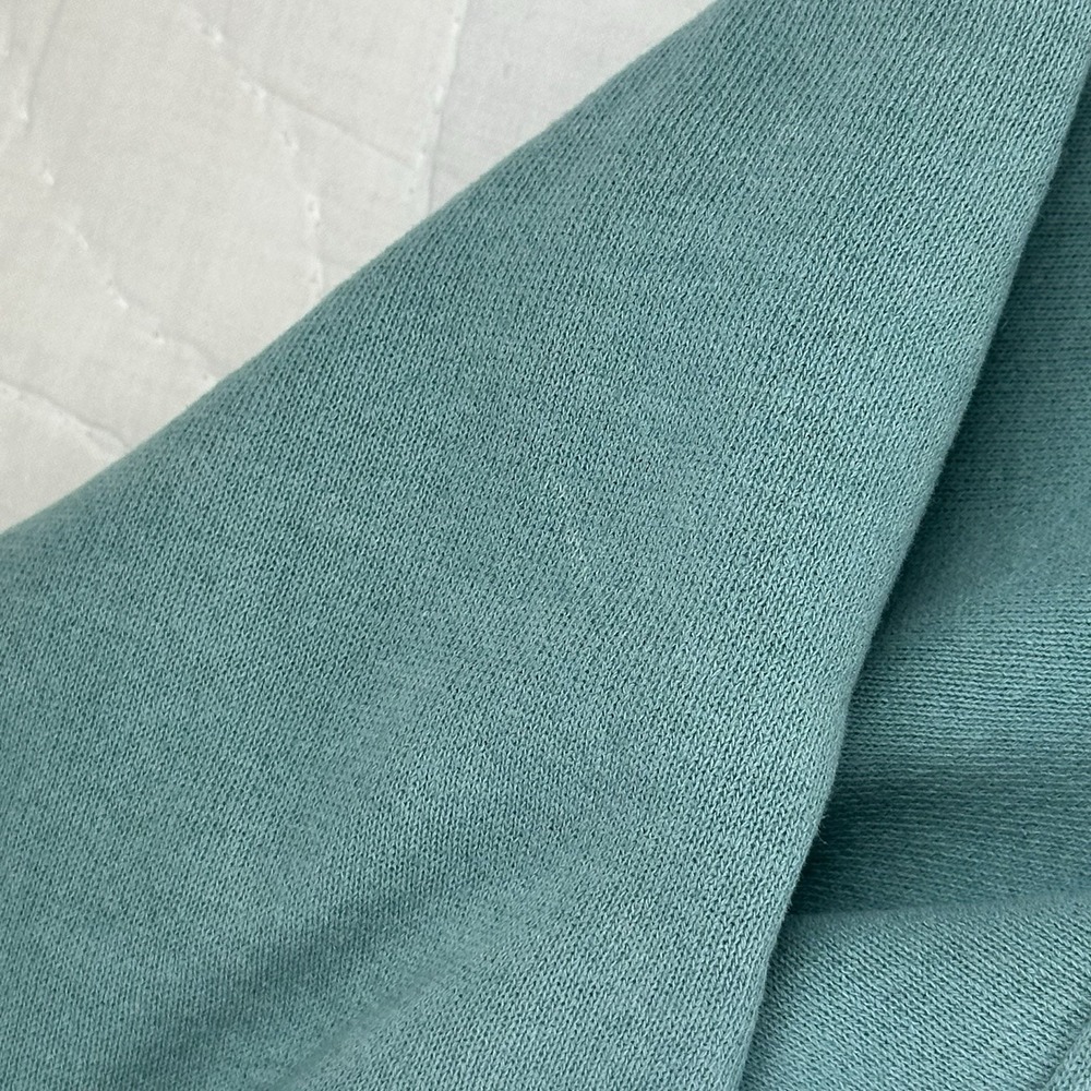 90's VTG Morning Sun M Blue Sweatshirt Chickadee Christmas Collar Pullover‎ - Picture 7 of 11